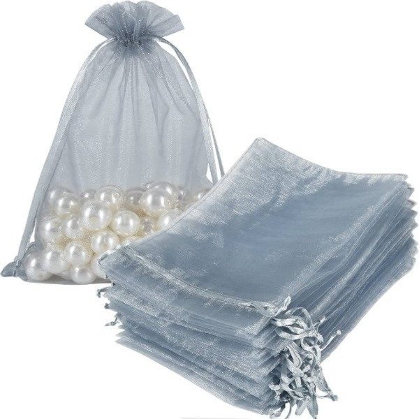 Producto - BOLSA ORGANZA GRIS