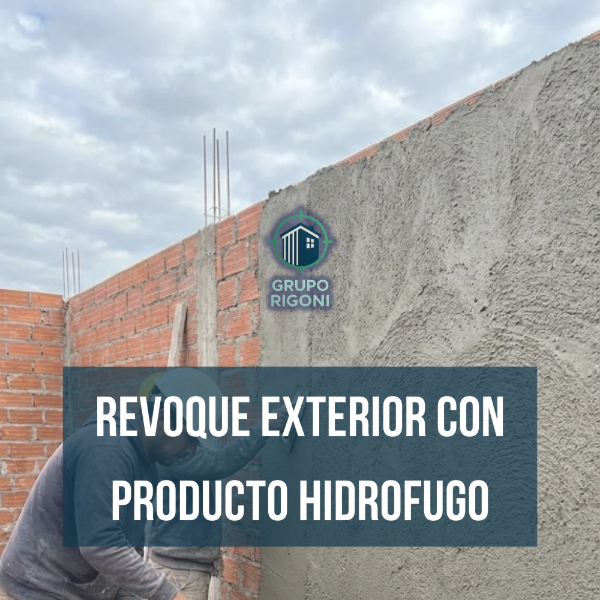 Producto - REVOQUE EXTERIOR + PRODUCTO HIDROFUGO-Valor por M2
