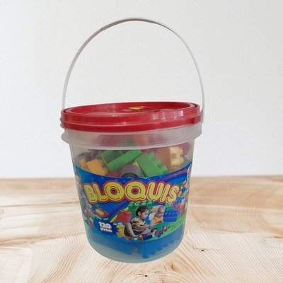 Producto - BALDE CON BLOQUES X 120 PIEZAS