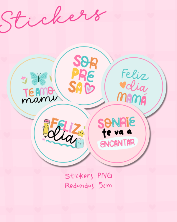 Producto - STICKERS MULTICOLOR