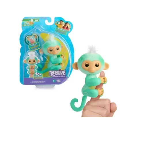 Producto - Fingerlings Monito Interactivo Ava Verde Agua