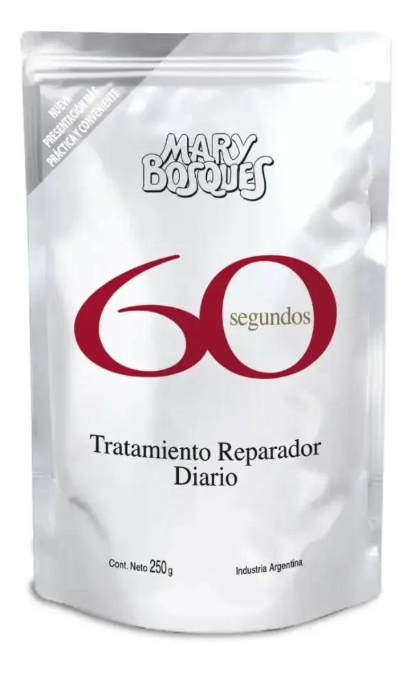 Producto - 60 Segundos Tratamiento Reparador Diario Mary Bosques 250gr