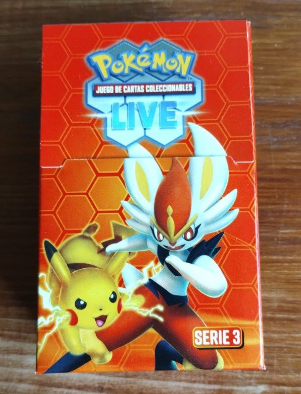Producto - 1146 - Mazo Pokemon Live serie 3 - 2025