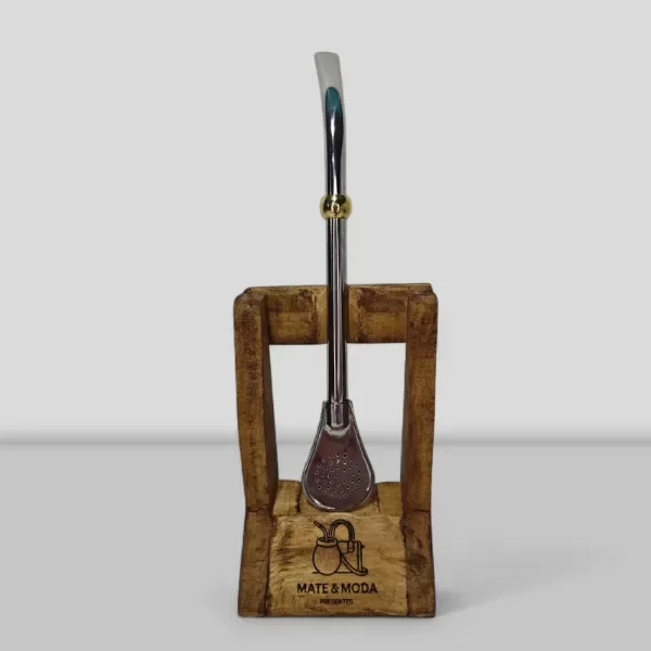 Producto - Bombilla de acero bolita de bronce