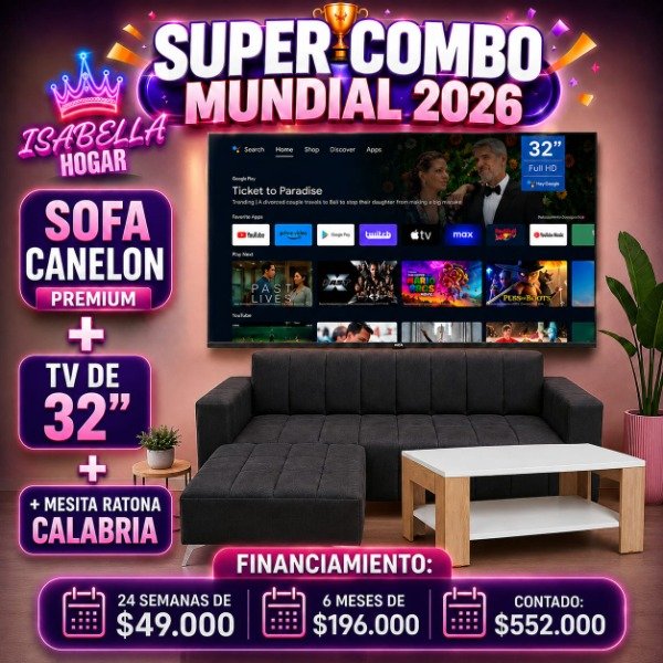 Producto - COMBO MUNDIAL 3