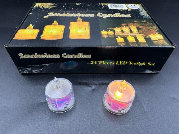 Producto - YJ0754 4,9cm Vela Led Decorativa Efecto 24U