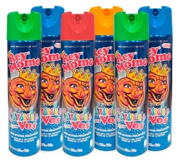 Producto - Espuma Rey Momo x12u.