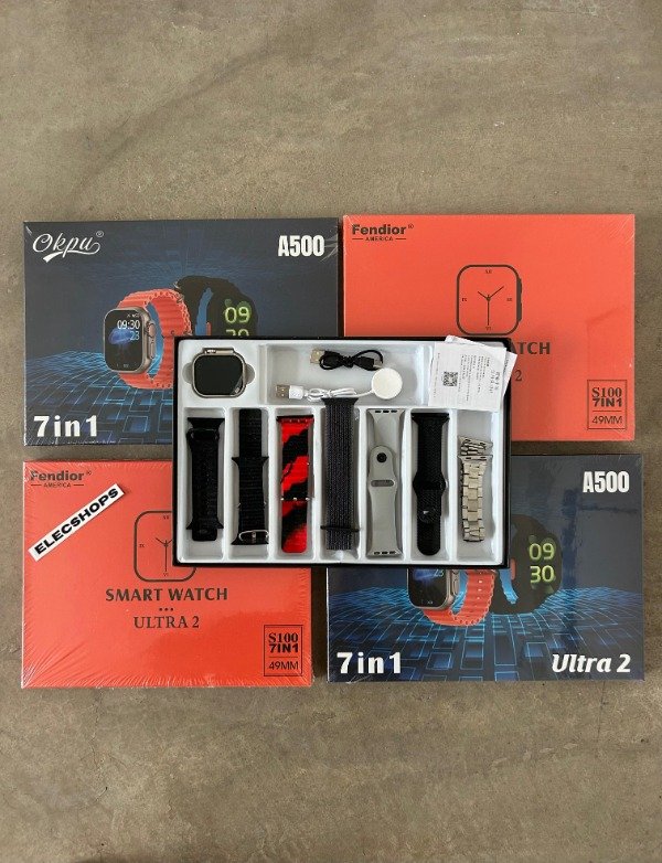Producto - Smartwatch ultra 2 con 7 mallas