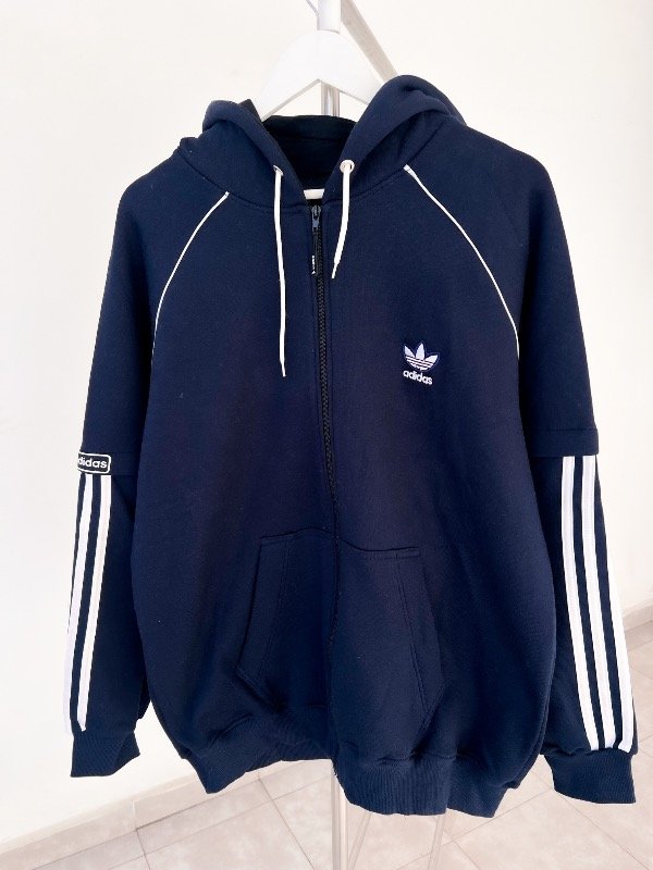 Producto - Campera retro AD azul marino