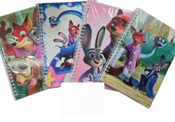 Producto - Preventa: Cuaderno Zootopia 2