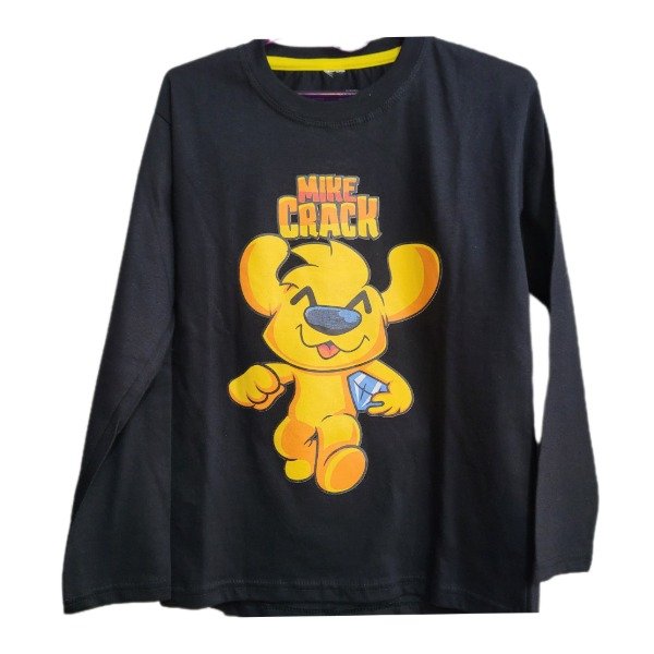 Producto - REMERA MANGA LARGA INFANTIL MIKE CRACK T.8