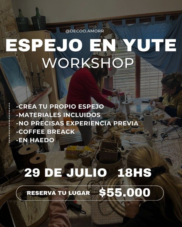Producto - ESPEJO EN YUTE 29/7