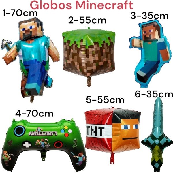 Producto - Globo Minecraft