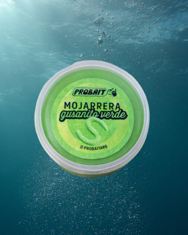 Producto - Probait Mojarrera - gusanito verde - 50 gramos