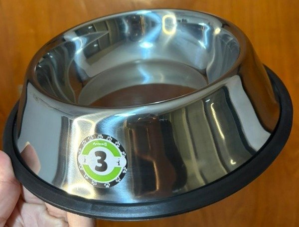 Producto - Comedero acero liso n3