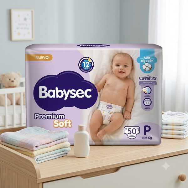 Producto - Babysec Premium P 50 unid ( violeta)