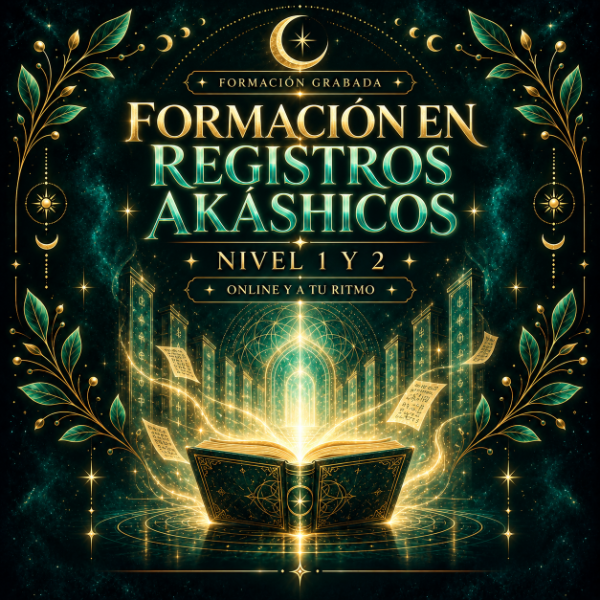 Producto - FORMACION EN REGISTROS AKÁSHICOS 1 Y 2 - Versión Grabada