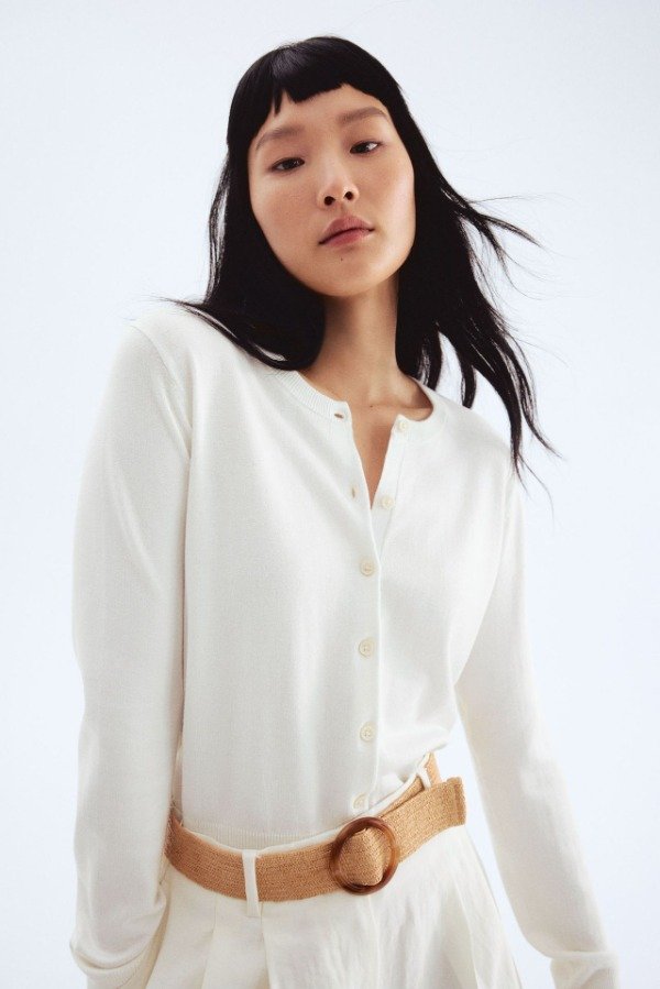 Producto - Cardigan HyM crudo