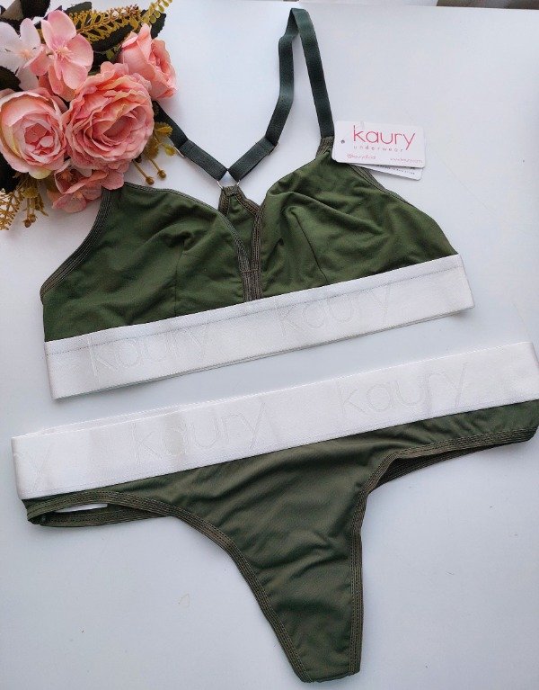 Producto - Conjunto Verde Militar Kaury