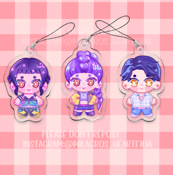 Producto - Phonecharms "Kpop demon hunters"