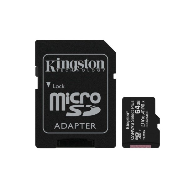 Producto - Memoria micro SD Kingston de 64 gb