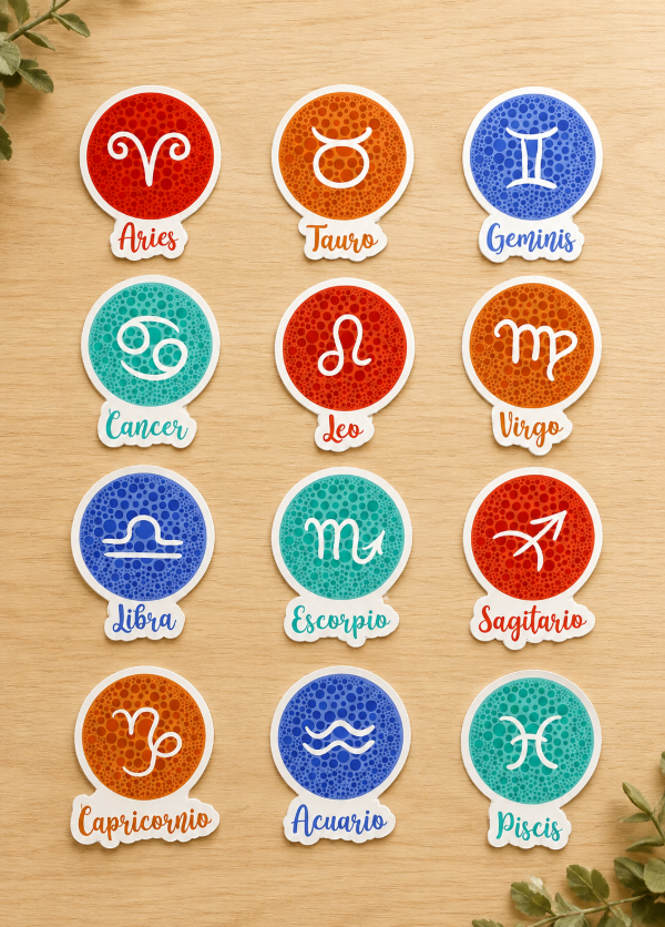 Producto - Vinilos de corte Zodiaco colores 047 15x20