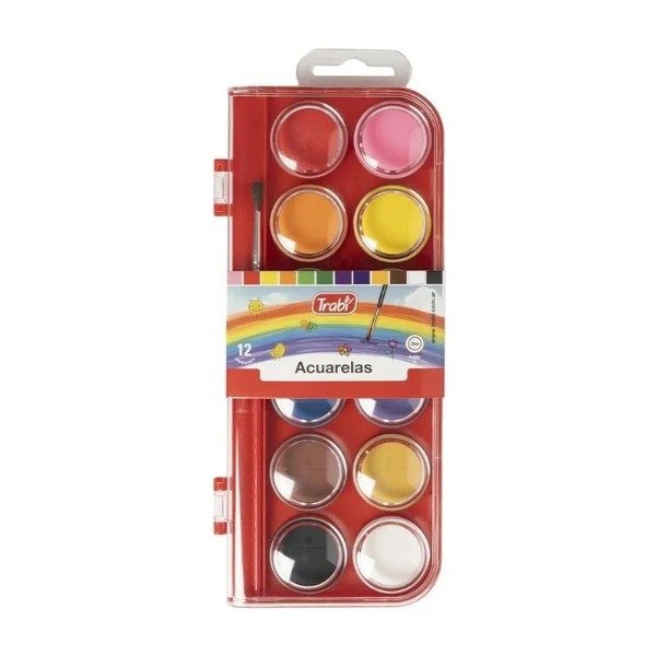 Producto - ACUARELAS TRABI ESTUCHE X12