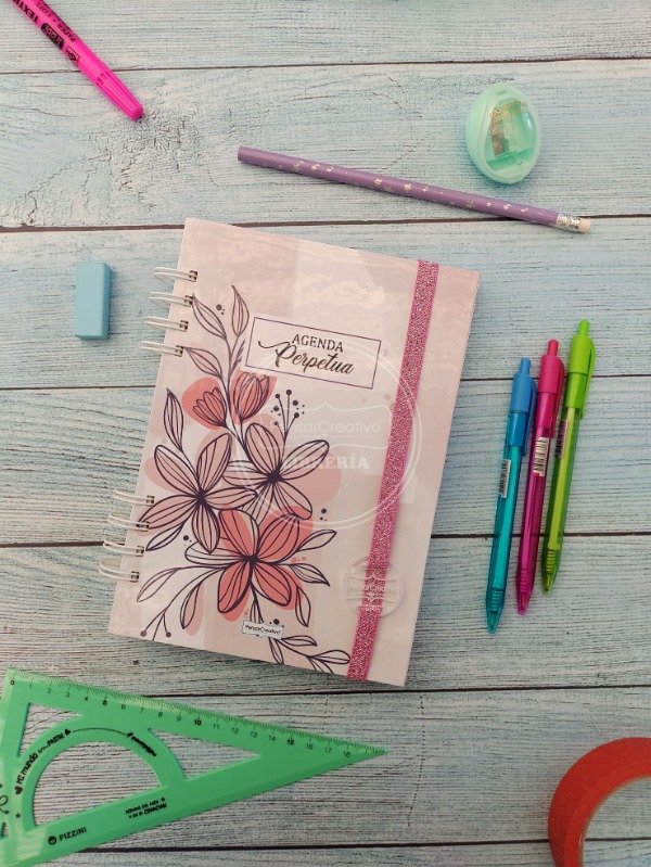 Producto - Agenda Perpetua A5: Semanal de Lunes a Domingo