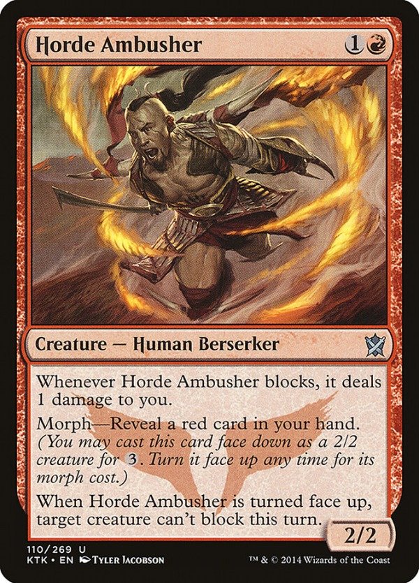 Producto - Horde Ambusher  Khans of Tarkir