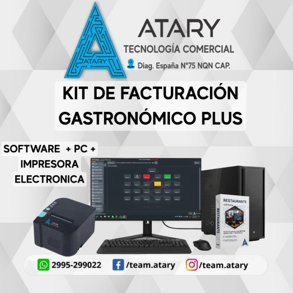 Producto - Kit de Facturación Gastronómico Plus