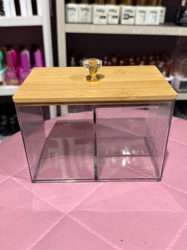 Producto - ORGANIZADOR PORTA HISOPO CON TAPA