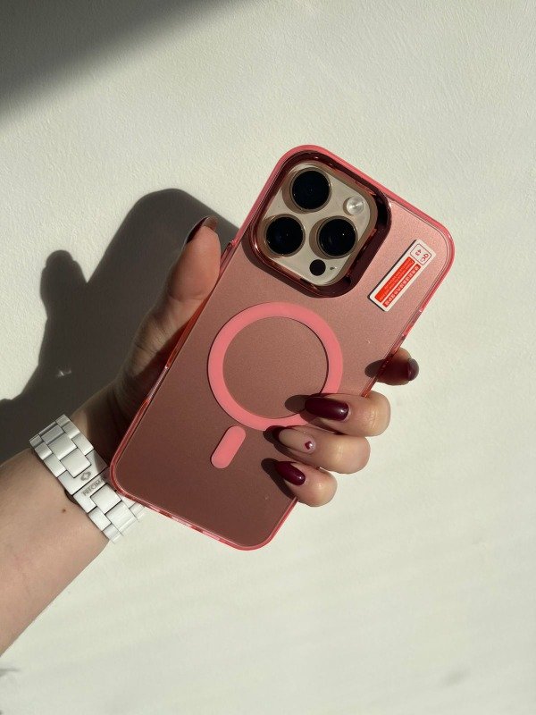 Producto - Case magsafe electro rosa