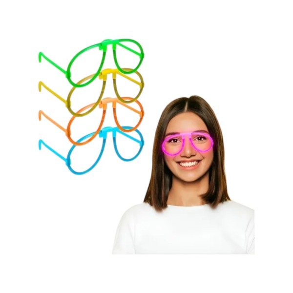 Producto - Anteojos Lentes Aviador Luminosos Químicos de Neón