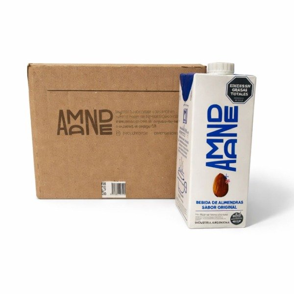 Producto - Caja Bebida Vegetal Amande de Almendras x 8 Unidades