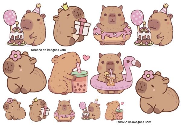 Producto - LAMINA CAPYBARA 26