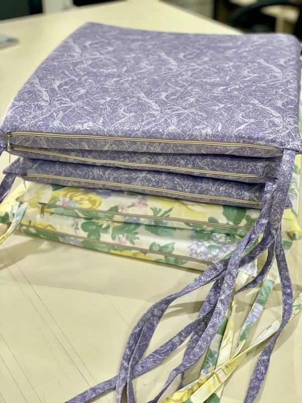 Producto - Cubresilla deco home de gabardina 40x40
