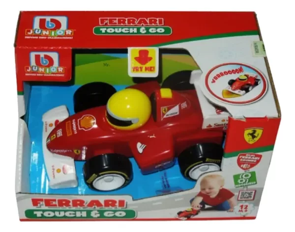 Producto - Bburago Junior Ferrari Formula 1 Touch Go Motorizado Con Sonido