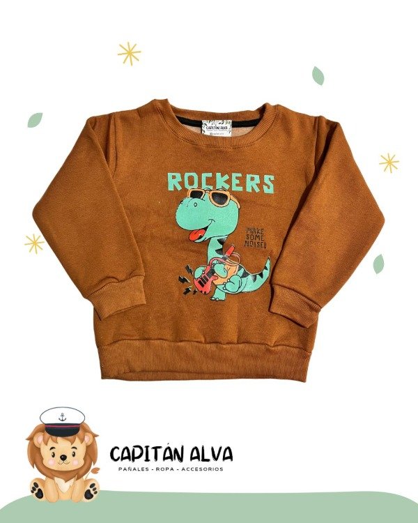 Producto - Buzo Dino Rockers - talle 6