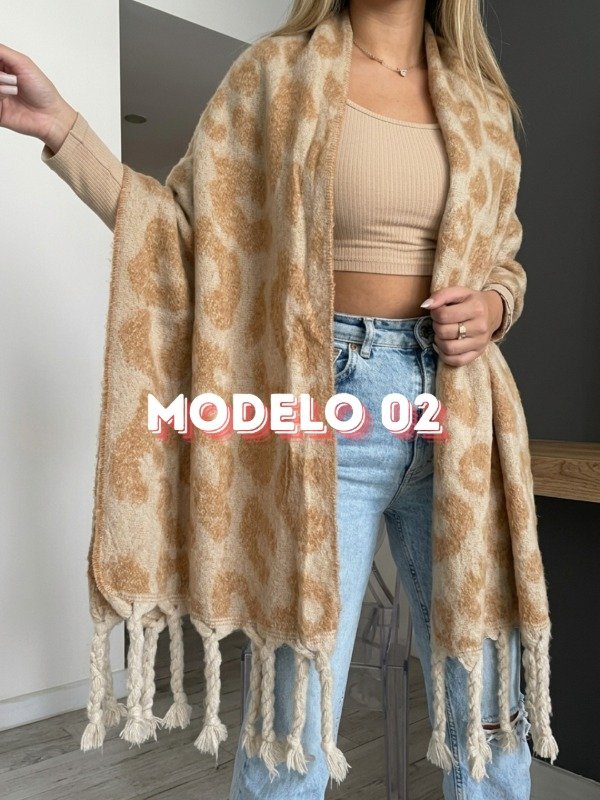Producto - Bufandones Nube Animal Print (Pack x6) - 2