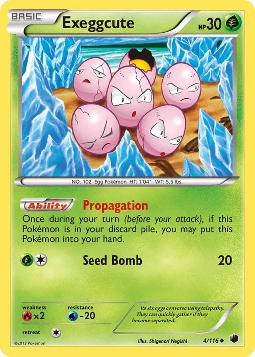 Producto - Exeggcute - 4/116 - Plasma Freeze