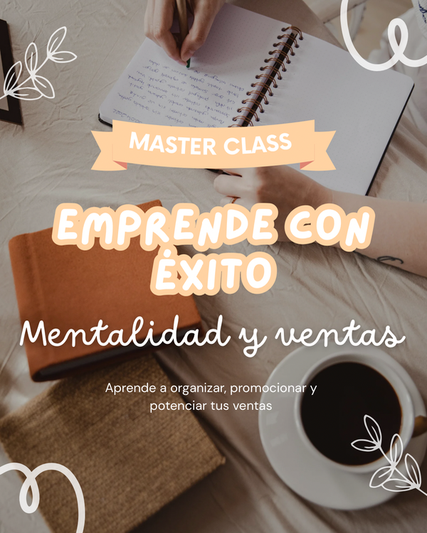 Producto - Masterclass online EMPRENDE