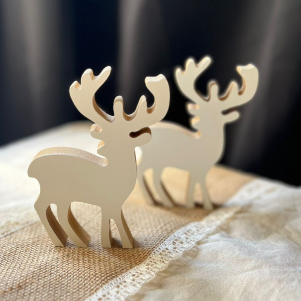 Producto - Reno figura de madera