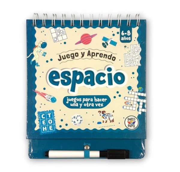 Producto - Libro con marcador Juego y aprendo El Espacio