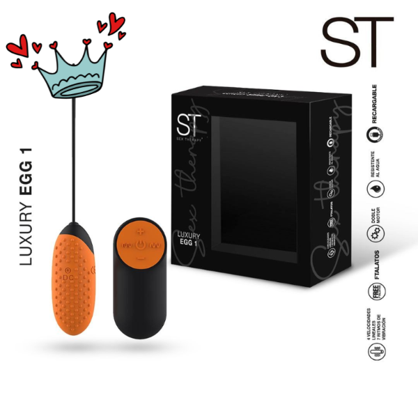 Producto - Vibrador Luxury Egg Luna - ST Sex Therapy