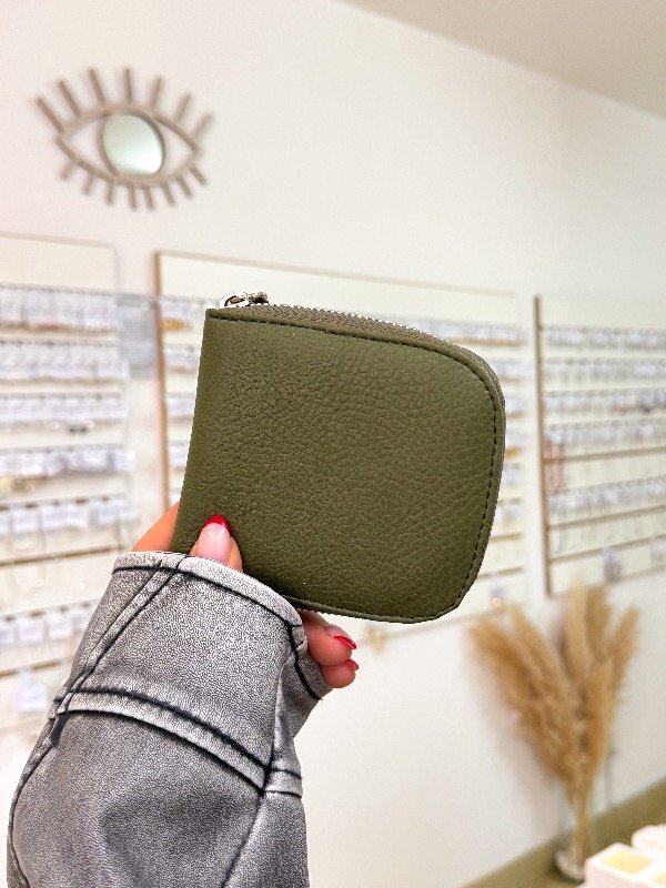 Producto - Billetera pocket verde militar