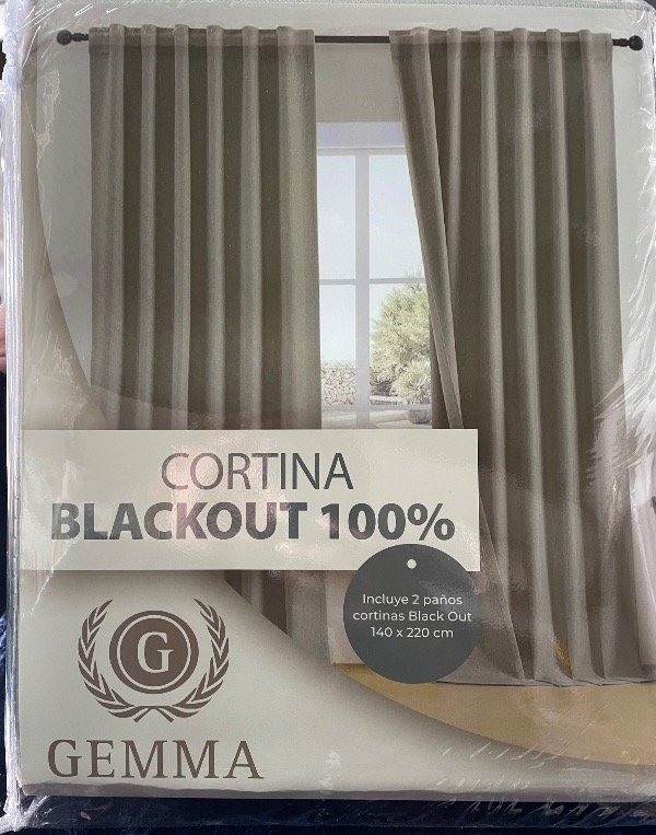 Producto - Cortina Blackout Gemma 100x100 - 0