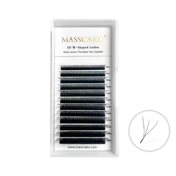 Producto - Pestañas tecnológicas 3D MIX(8-15mm) Masscaku