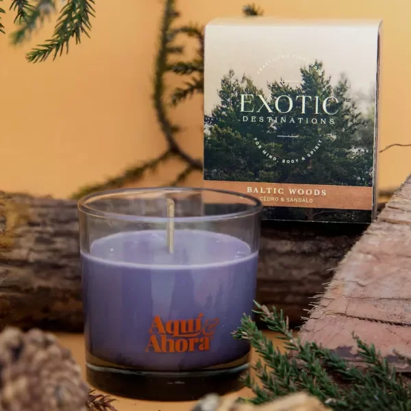 Producto - Velas de Soja Baltic Woods - Cedro Y Sándalo