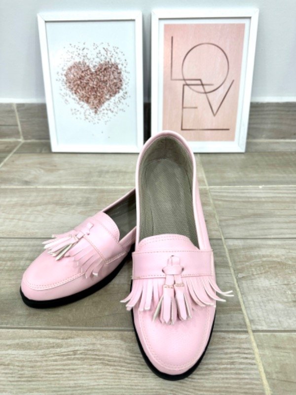 Producto - Mocasines Renata rosa