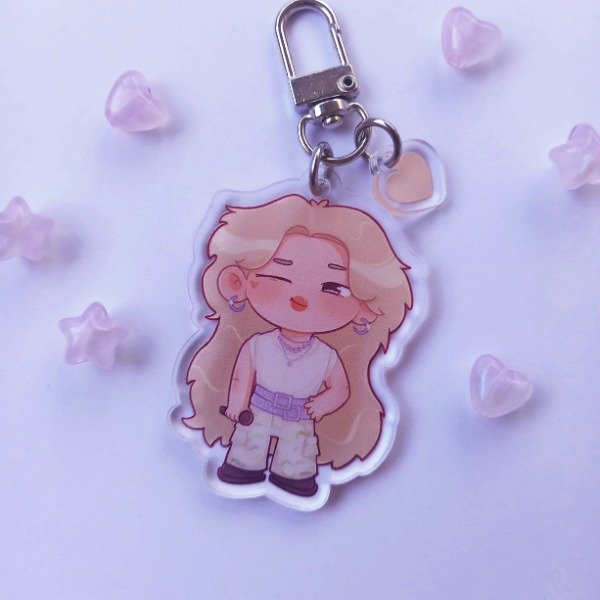 Producto - Llavero Jimin pelo largo!